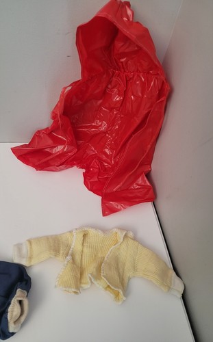 Vintage Composition Strung 18" Doll + 36 Clothing Or Accessories Pieces READ - Picture 10 of 18