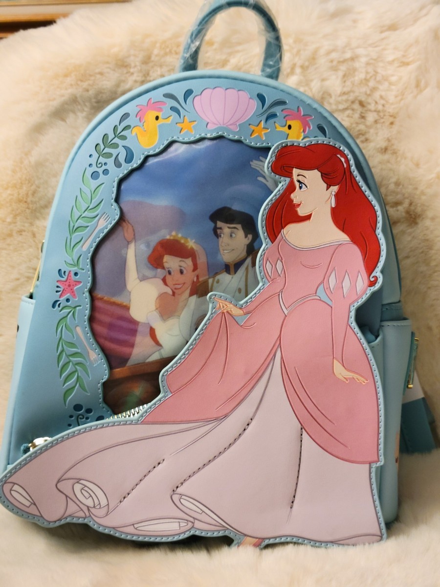 Loungefly Disney The Little Mermaid Ariel Lenticular Mini  display picture 3