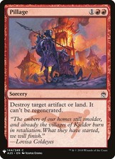 x1 Pillage - Mystery Booster - NM - MTG