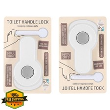 Baby Proofing Toilet Lock Set, Child Safety, Toddler Bathroom, 2pk