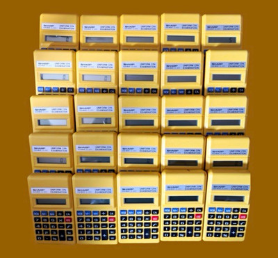Sharp EL-231C Uniform CPA Examination Basic Handheld Calculator, LCD Display, 