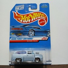 1956 Ford Truck Hot Wheels 1999 First Editions 2226 Light Blue 1999-927 Vintage