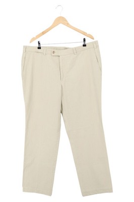 BARUTTI Herren Anzughose W32/48 Beige Elegant Klassisch