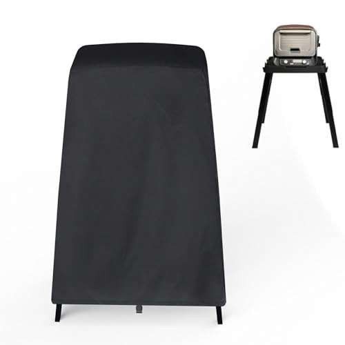 Cover for Ninja Woodfire Outdoor Oven OO101 Series on Its Stand, Pizza Oven