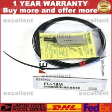 FU-18M Keyence FU-18M Fiber Optic Sensor FU18M New FU-18M  US Free TAX