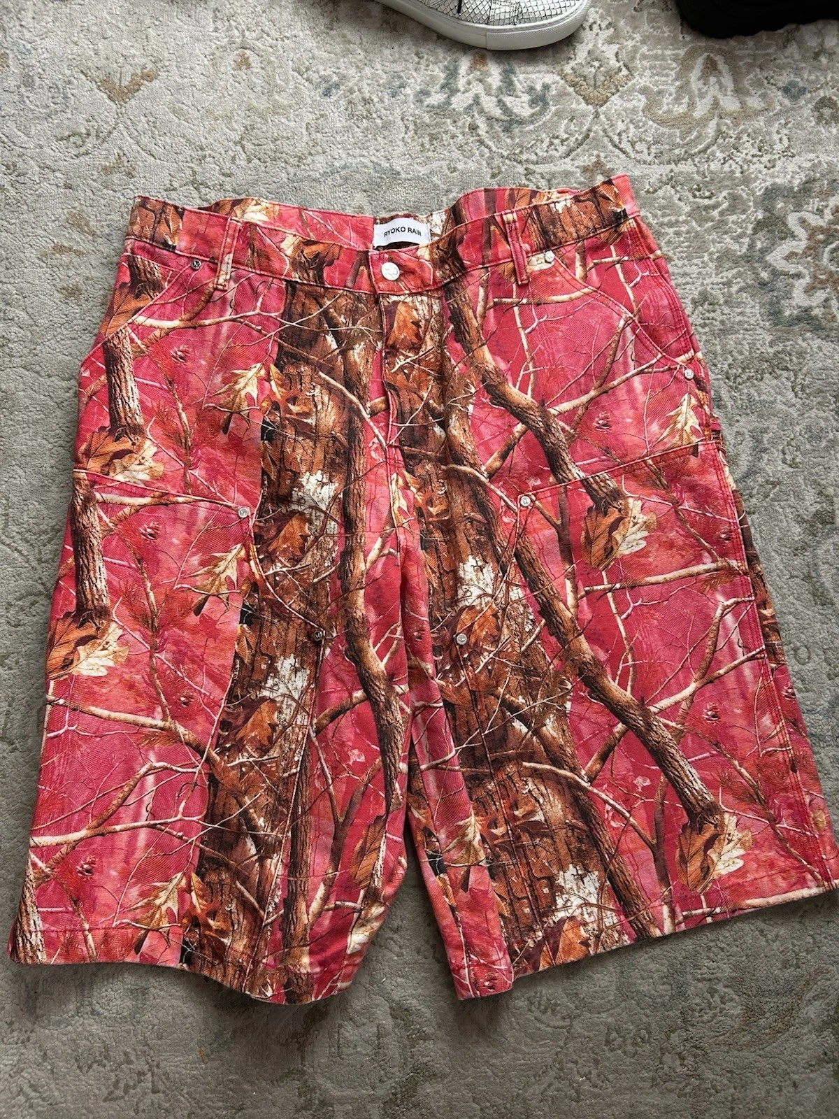 Ryoko Rain Reversible Camo Work Jacket & Shorts Set Men’s Size XXL (38) GREAT - product detail image 9