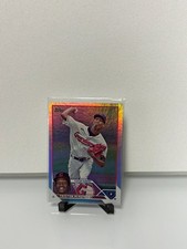 2023 Topps Series 1 - Triston McKenzie #65 Rainbow Foil