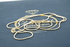 Schlangenkette Gold 333 Goldkette 50 cm 0,9 mm NEU