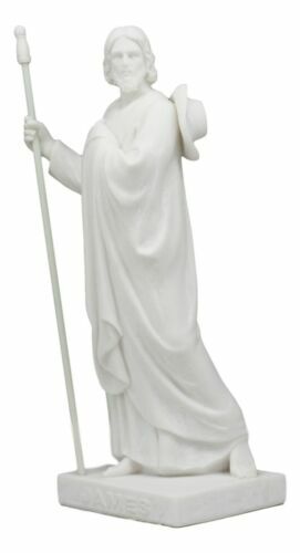 JESUS ZWÖLF APOSTEL THORVALDSEN JAKOBUS DER GRÖSSERE ZEBEDÄUS SOHN FIGUR STATUE - Bild 4 von 7
