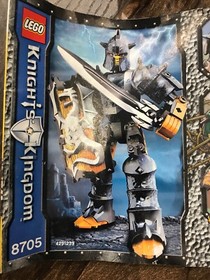 Lego Knights kingdom 8705 Dracus (complete-no box)