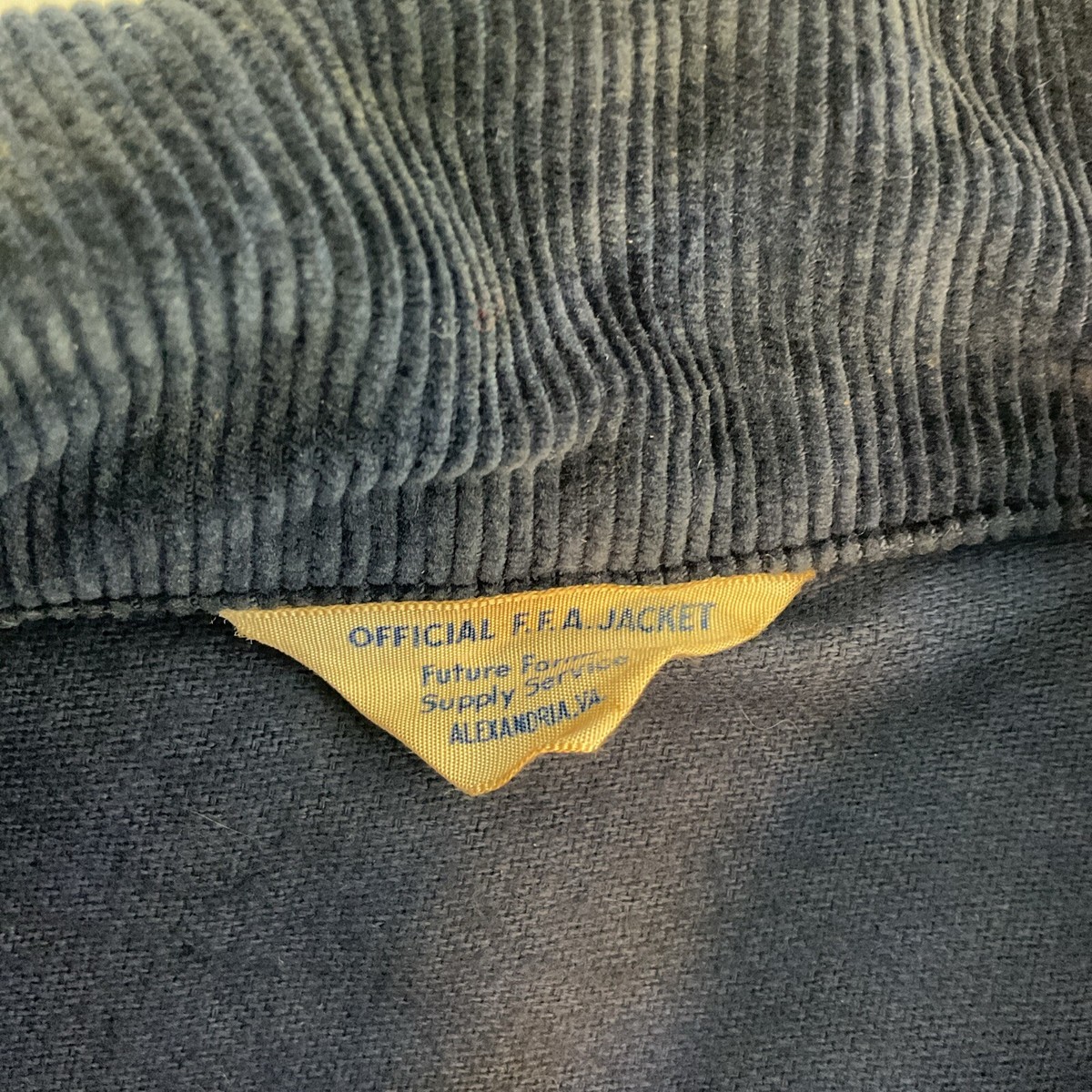 VINTAGE Perryville Missouri Agricultural FFA AG Farm Jacket Blue