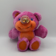 Vintage 1987 Playskool Nosy Bears Gumlet Plush Pair (Pink & Yellow) — listing 3