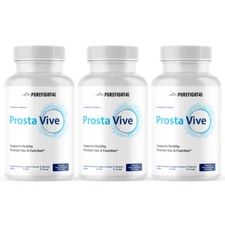 ProstaVive Supports Healthy Prostate Function Supplement 60 Capsules - 3 Bottles