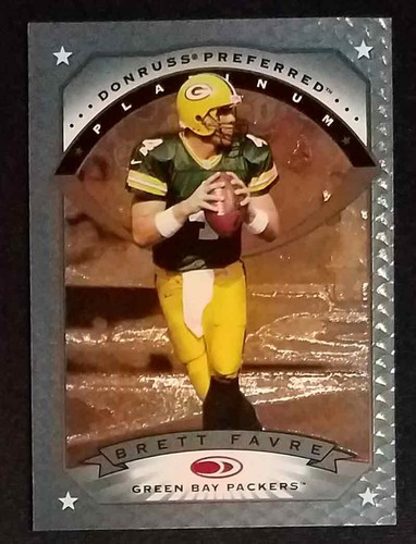 1997 Donruss Preferred #5 Brett Favre Platinum Green Bay Packers (HOF) NR-MINT++