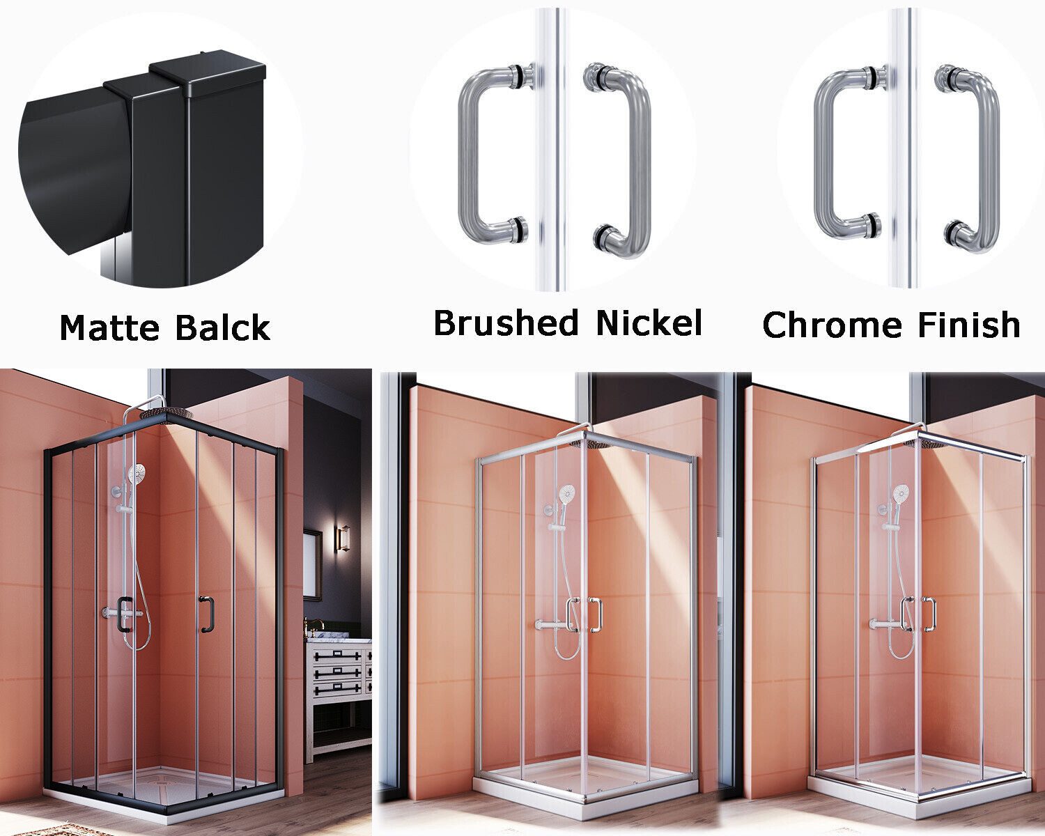 Custom Corner Shower