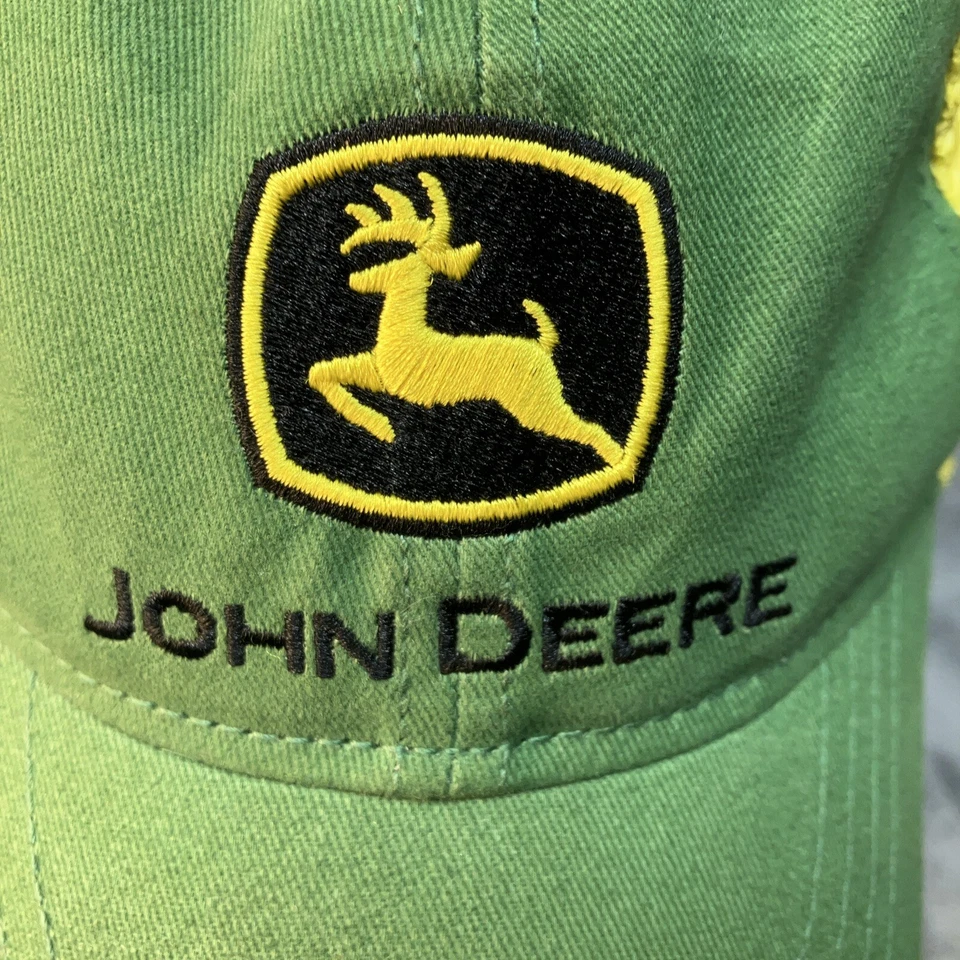 John Deere Toddler Size Trucker Hat Cap Cotton/Polyester - Image 2 of 4
