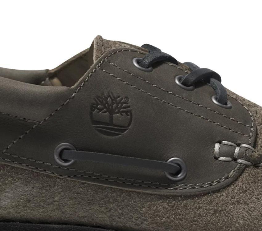 靴 Timberland | 3 EYE CLASSIC GREY MEN TIMBERLAND MEN'S AUTHENTIC 3-EYE CLASSIC BOAT MD GREY FULL