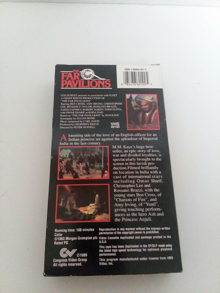 その他 Far Pavilions [VHS] The Far Pavilions Vhs(1989) | eBay