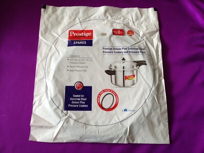 TTK Prestige DELUXE PLUS & DELUXE ALPHA STEEL Schnellkochtopf Dichtung 6,5 8 10 Ltr