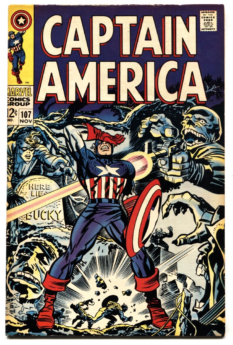 Captain America #107 - 1968 - Marvel - VF - comic book | eBay
