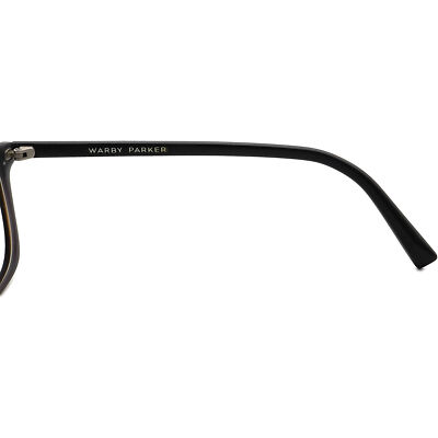Warby Parker Eyeglasses Fletcher 103 Matte Black Square 