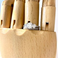 High quality 14k gold vermeil wedding engagement vacation sterling silver ring