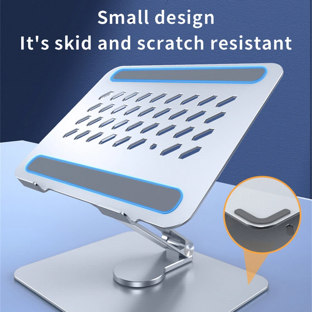 Laptop Stand Adjustable Aluminum Alloy Notebook Stand Compatible with 13-17 Inch