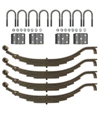 Libra 8000 8k Tandem Trailer Axle Suspension Kit 4000 Leaf Springs U-bolt Kit Libra 8000 8k Tandem Trailer Axle Suspension Kit 4000 Leaf Springs U-bolt Kit