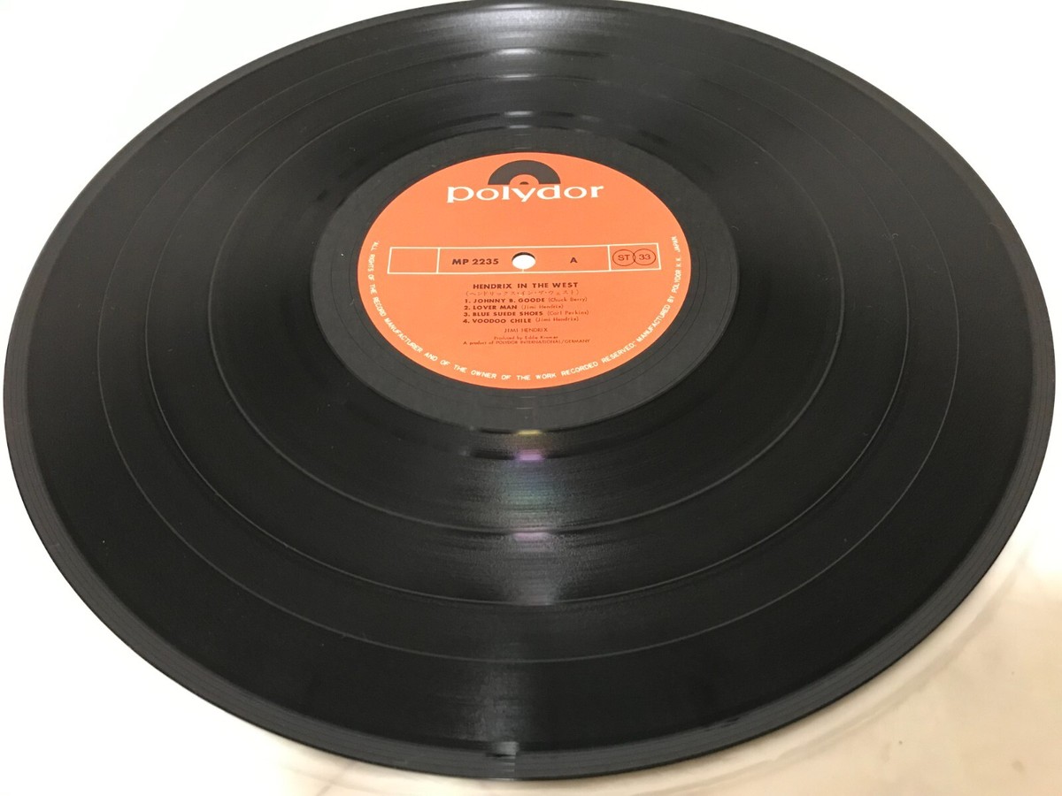 JIMI HENDRIX / IN THE WEST JAPAN ISSUE LP W/ INSERT | eBay