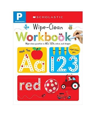 Pre-K Wipe-Clean Workbook: Scholastic Early Learners (Wipe-Clean), Scholastic