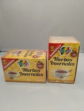 2 CAJAS DE HIERBAS INVERNALES CON PROPOLEO 52 SOBRES POR  MARCA THERBAL