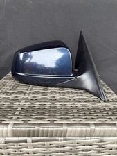 BMW 5 SERIES F10 DRIVER SIDE RIGHT WING MIRROR Blue #340