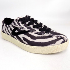 NEW Tretorn WTNYLITE 37 Plus Casual Leather Sneakers Women Size 4.0 M, Black