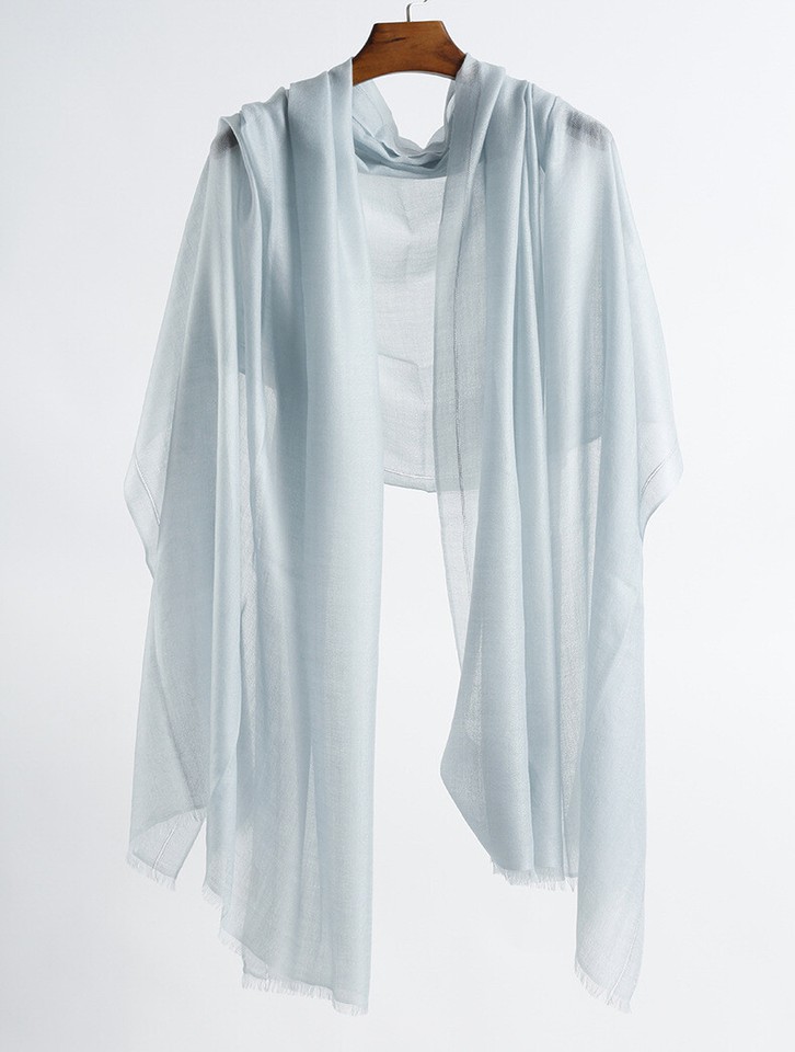 Sallys Pure Mongolian Cashmere 300s Wrap Shawl Ring Scarf Thin Soft 230 * 100 cm