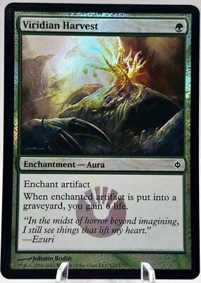 Viridian Harvest 125/175 Foil New Phyrexia NPH MTG LP