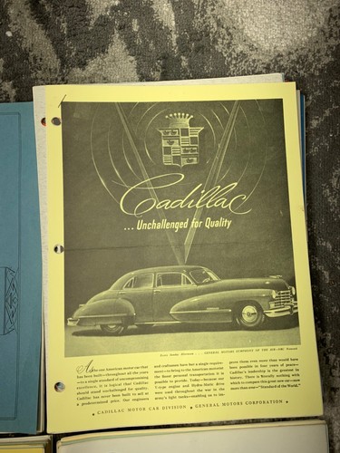 1970 OND, 71 & 72, 73 JFMAMJJ CADILLAC LaSALLE The Self Starter Club Lot - Bild 3 von 10