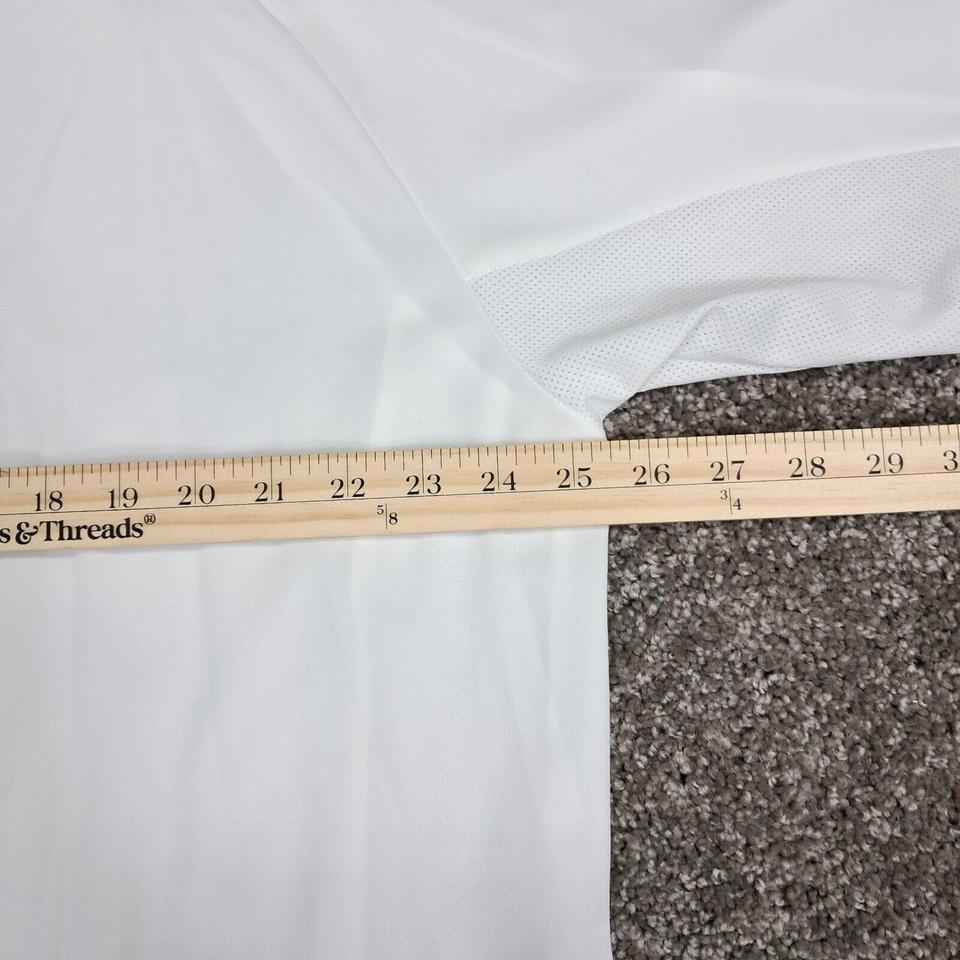 SportTek Men's Sport Polo Dri Fit Michigan Owl White XLarge eBay