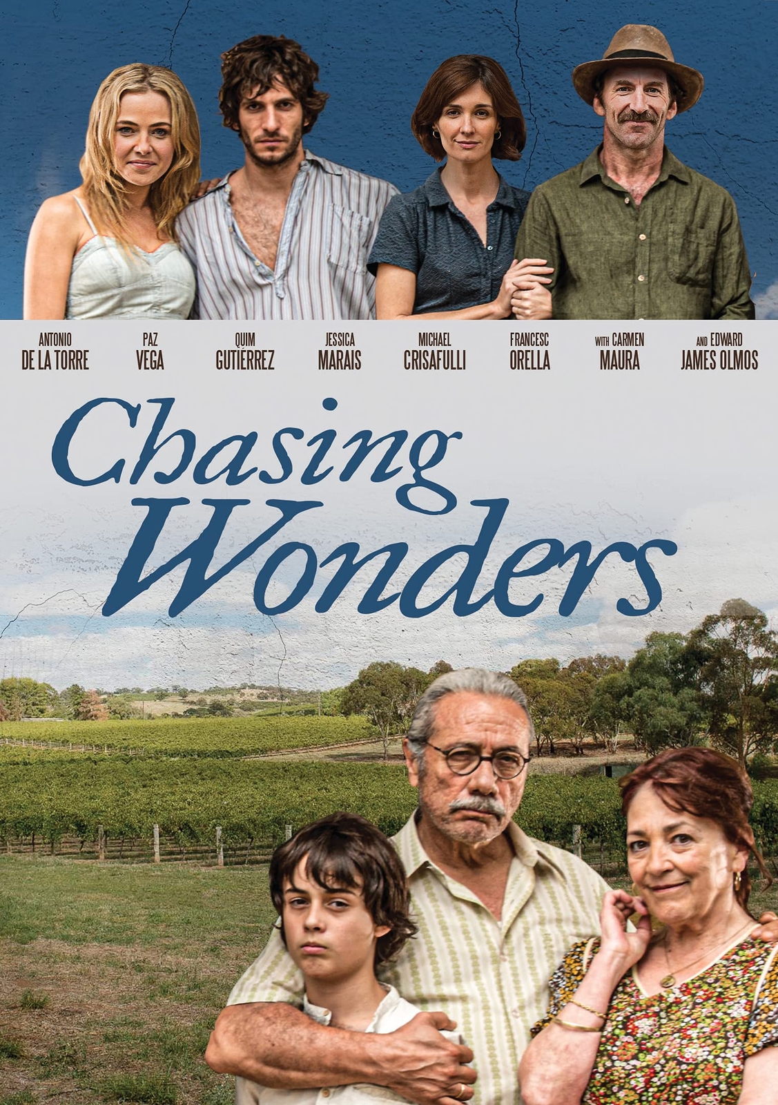 Chasing Wonders (DVD) Edward James Olmos Paz Vega Antonio de la Torre