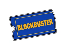 Blockbuster Logo #2 Sticker Waterproof Vinyl Decal Die-Cut Laptop Car