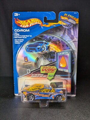 Hot Wheels Chemical Energy Car Vintage CD-ROM Car NIB Sealed 2001