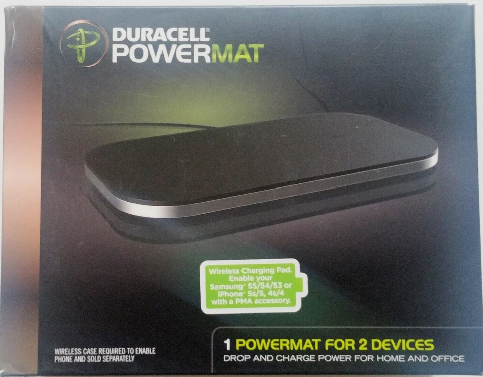 Duracell Powermat 2 Dispositivos Placa de Carga Compatible con PMA Foto 2 de 4