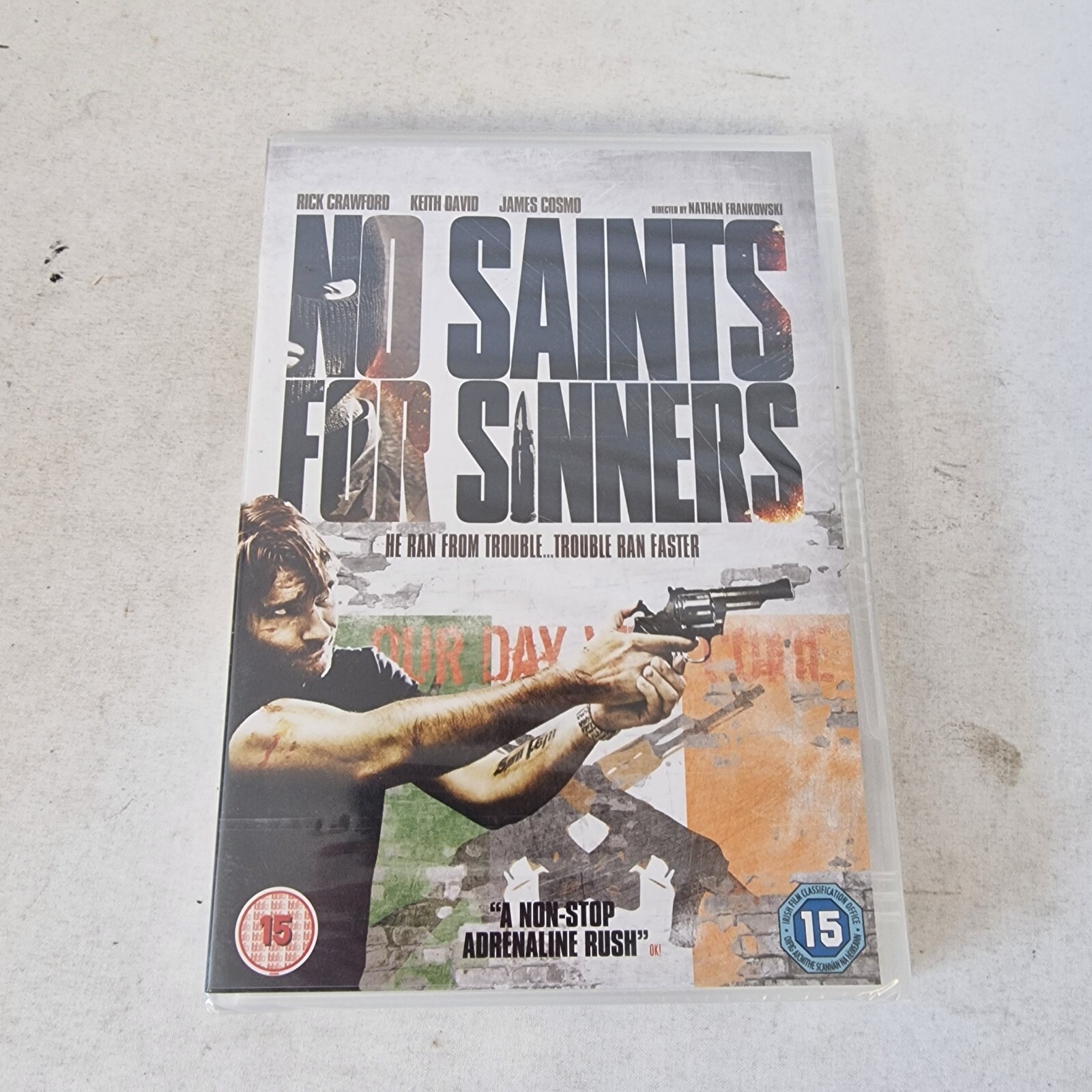 No Saint for Sinners - Mickey O'Hara - 15 - DVD - New & Sealed - Free P&P