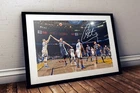 Stephen Curry Golden State NBA Autographed Poster Print. A3 A2 A1 Sizes