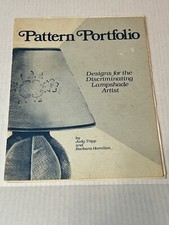 Pattern Portfolio Designs For Lampshade Artists Booklet- Your Choice- Judy Tripp