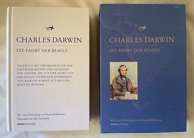 Die Fahrt der Beagle, Charles Darwin, HB in Slip Case, 2007 Mare, GERMAN