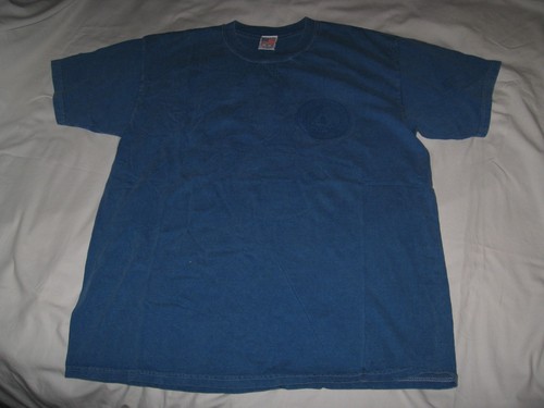 LAPD Tee - Vintage 1980's Deputy Auxiliary Police Los Angeles Booster T Shirt Lg - Picture 3 of 6