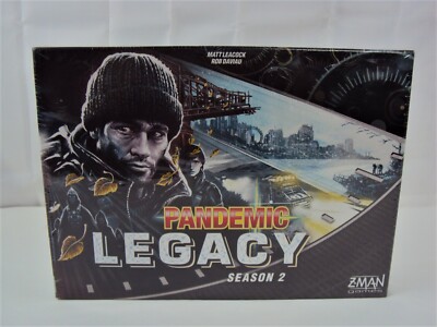 PANDEMIC LEGACY SEASON 2 MATT LEACOCK 2017 Z-MAN GAMES SEALED NEW IN THE BOX