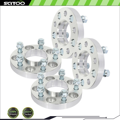 EVIL ENERGY 5x4.5 Wheel Spacers 1 inch Compatible for Ford Mustang 2015