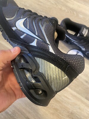 nike women's air max torch 4 black metallic silver