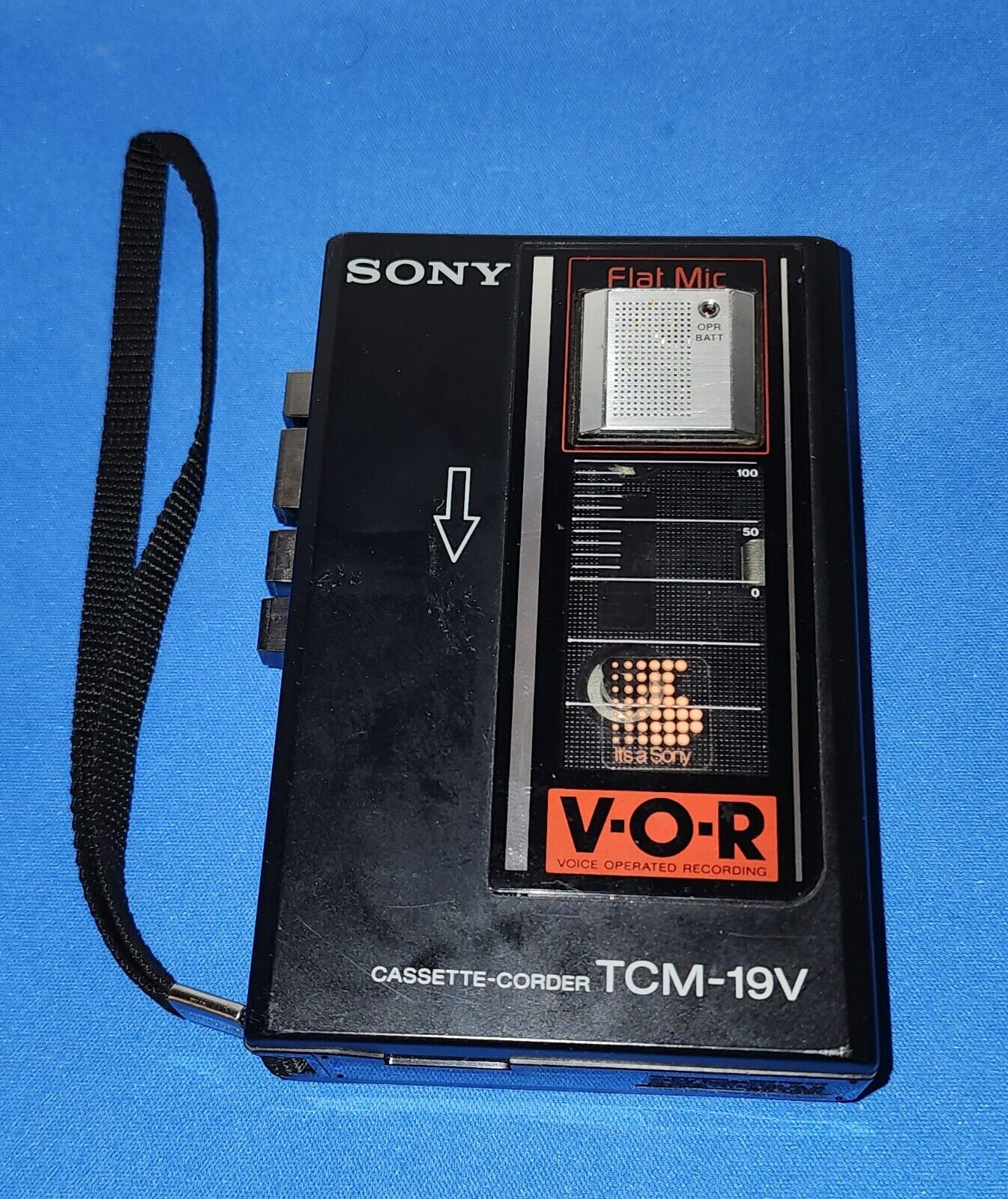 SONY TCM-19V Cassette-Corder Player VOR Recorder , Walkman, Parts